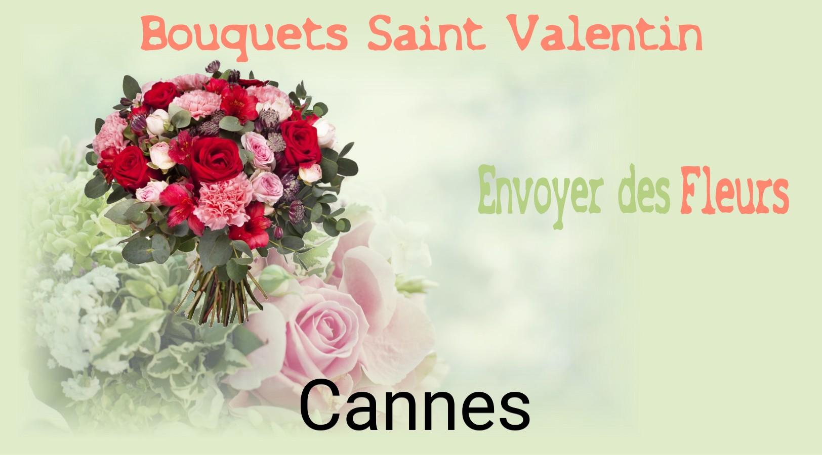 Roses de Saint-Valentin livrées à Cannes